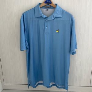 Masters Performance Golf Shirt - Blue